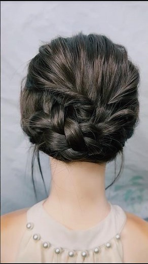 Very Easy Hairstyle | Unique Hairstyle For Wedding And Party | High Bun Hairstyle For Ladies