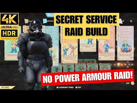 Non Power Armour Raid Build - Fallout 76 Gleaming Depths
