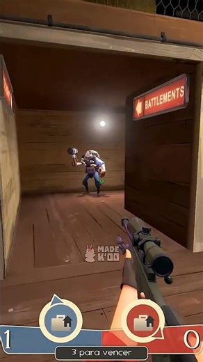 Heavy Main Tries to be Sniper for a Day - TF2