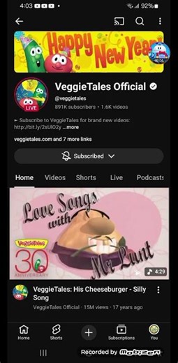 veggietales July 7 2006