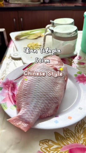 Ikan Steam Cihinese Style yang Lezat