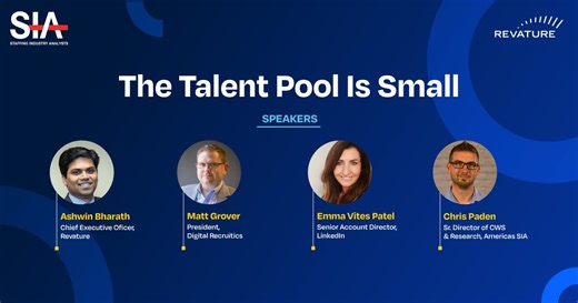 Revature CEO and Co-founder @AshwinBharath highlights the industry's...