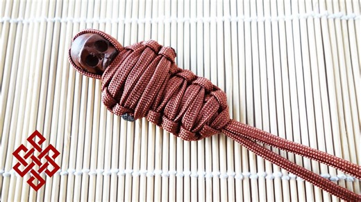 How to Make the King Mummy Paracord Lanyard Tutorial
