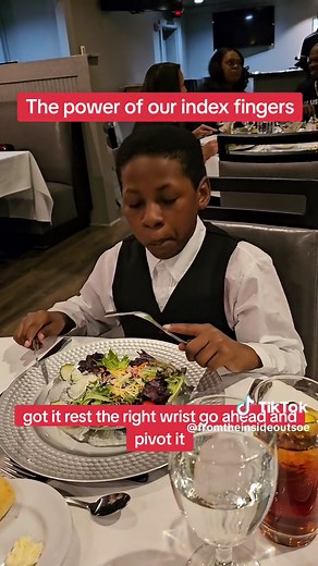 Mastering Dining Etiquette with Your Index Fingers