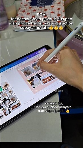 How to use a stylus pen to design feeds in the Canva app on the #shorts tab
