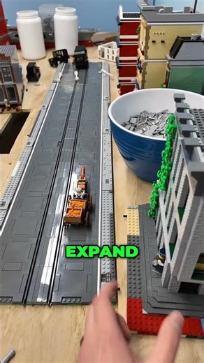 Lego City Roads 8, 16, or 24 Studs Wide? #viralshort #legoviralshort #virallego