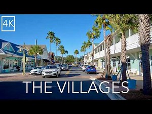 4K Drive Through The Villages Florida | America's Largest Retirement Community