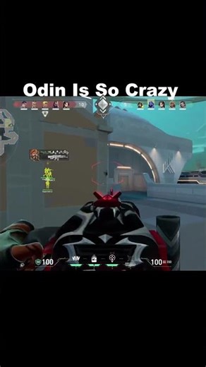 Odin Is So Crazy #odin #valorant #shortsfeed