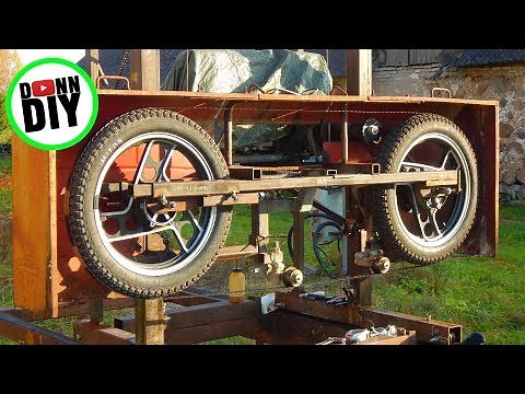 NEW Stronger Alloy Band Wheels, Sawmill Upgrade - Band Sawmill Build #25