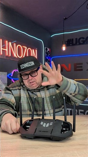 Awesome Wi-Fi 7 router for gaming #technozon #shorts