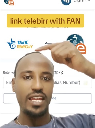 link your telebirr with FAN or national ID #telebirr #eshelnews #ethiotelecom #ethiopian_tik_tok🇪🇹🇪🇹🇪🇹🇪🇹 #nationalid