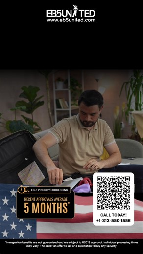 Stuck in a visa backlog? See how 2,000 investors used EB-5 to obtain U.S. Green Cards with EB5 United. With a $800,000 USD investment in a qualifying rural opportunity, EB-5 may offer a faster path to Permanent Residency — with Priority Processing. ✅ Skip long EB-2/EB-3 wait times ✅ Work & travel permits in months (EAD/AP) ✅ No H-1B lottery or employer sponsorship ✅ Ideal for F-1, H-1B & OPT visa holders ✅ Green Card eligibility for you, your spouse, and children under 21 Schedule a consultation