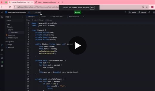 Built a Console-Based Student Management System in Java | Donadi Pavani posted on the topic | LinkedIn