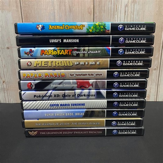 Nintendo Gamecube Replacement Cases - Games Not Included - Etsy