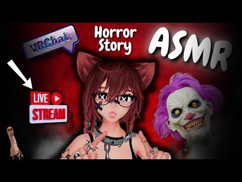 Spooky ASMR LIVE | NEW AVATAR! come hangout cuties😨 | 💋| www.imsowett.com | 💋|💦| #Vtuber