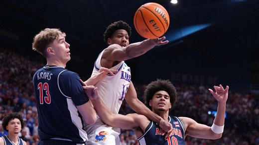 Kansas hands Arizona its first loss of the season