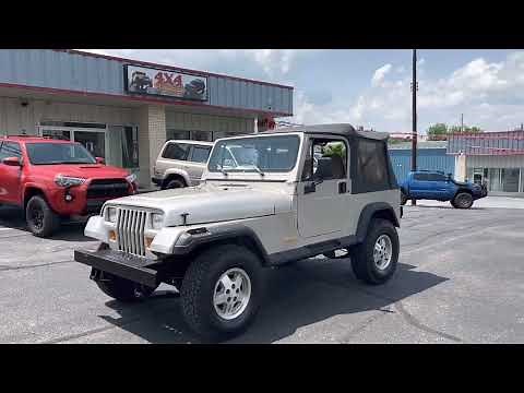 1995 Jeep Wrangler YJ Rio Grande edition - last year of the YJ Jeep