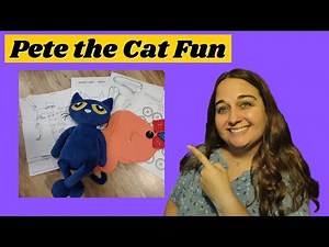 Pete the Cat Learning Activities for Preschool #petethecat