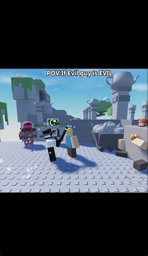 POV:If evil guy is EVIL #roblox #robloxanimation #dieofdeath #artful