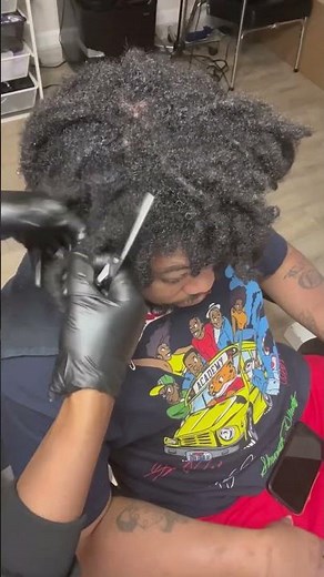 How to properly separate locs that are really matted and combined.