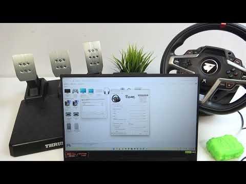 THRUSTMASTER T248X – How to Set Auto-Center Steering Wheel (Auto Centering)