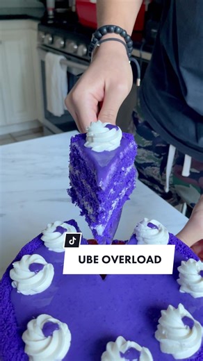 Delicious Ube Overload Cake for Poolside Chilling