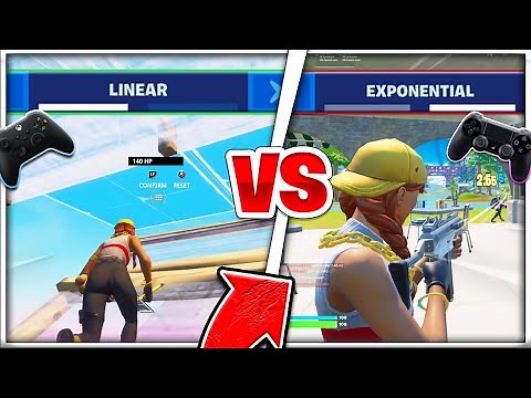 Linear VS. Exponential: Which FORTNITE SETTING is BEST for YOU?
