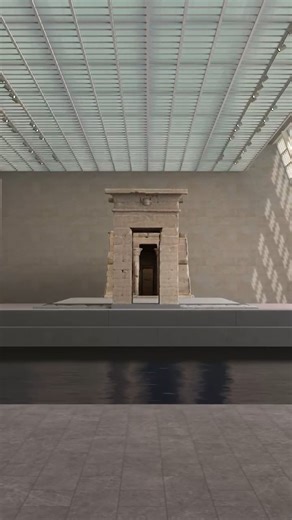 The Metropolitan Museum of Art on Instagram: "Explore The Met in VR and step inside the Temple of Dendur. 👀✨ Trace its journey from the banks of the Nile to The Met in New York City. Examine intricate carvings up close, play through interactive reconstructions, and reflect on its layered cultural history through immersive film and activities. Available now on your web browser or in the Atopia VR app in the Meta Horizon store. Learn more at the link in bio. 🔗"