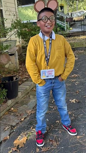 Halloween Arthur Costume #arthur #pbskids #bookcharacterday
