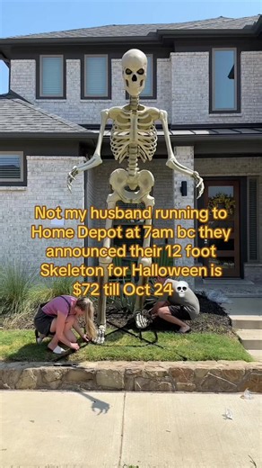 Tutorial to get code on my story and profile 📌💀#homedepot #skeleton #discount #fyp #halloween