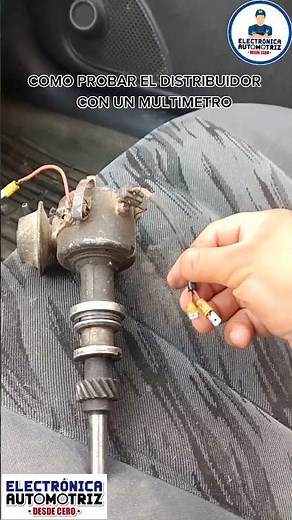 HOW TO TEST THE DISTRIBUTOR WITH A MULTIMETER!!! #automotiveelectronics #automobile