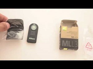 Nikon ML-L3 Wireless Remote Control Unboxing and Hands On Overview