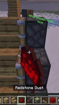 Easy redstone stairs tutorial #redstone #minecraft