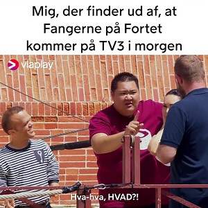 Den er god nok 😍 Se sæsonpremieren på Fangerne på Fortet i morgen kl. 20 på TV3 eller se alle afsnit nu på Viaplay! | TV3 Danmark