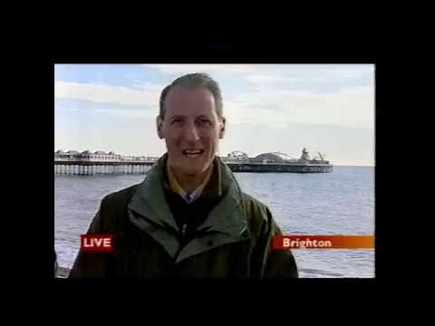 Brighton West Palace Pier Great Fire BBC South Today TV News