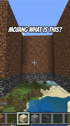 THIS IS MOJANG MISTAKE IN MINECRAFT #minecraft #shorts