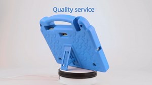 Kids Tablet 10 Inch - Octa-Core, 8GB RAM (4+4) 64GB ROM, IPS HD 1280x800, WiFi 6, GMS - Android 15 Tablet for Kids with Parental Control, Kids Content & Eye Protection, EVA Case (Blue)