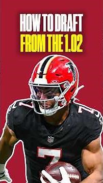 The PERFECT draft strategy if you have the 1.02! #fantasyfootballdraft #nfl #football