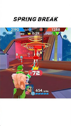 Rippin’n finn Gameplay🤩🔥 Spring Break Challenge 🎉#shorts #frag #fragproshooter