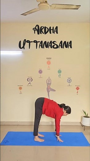 Ardha Uttanasana (Half Lift Pose) | Correct Alignment & Breathing | Beginner Yoga