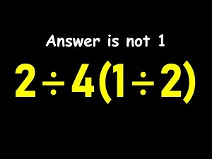 Most People Get This Simple Math Question Wrong!