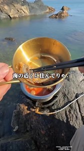 潮干狩りで採れた海鮮をすぐ鍋に入れる方法