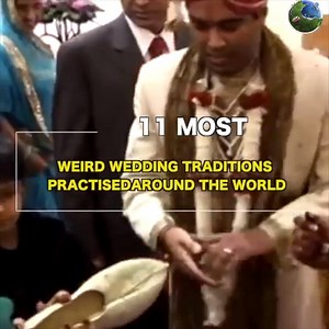 249K views · 429 reactions | 11 Most Weird Wedding Traditions Practised Around The World | Some Amazing Facts | Facebook