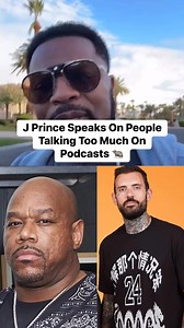 J Prince Speaks On People Talking Too Much On Podcasts 🐀 | Traps N Trunks