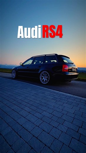 Audi RS4 B5 at Sunset 🌅 | The Ultimate Audi Avant