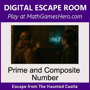 Prime and Composite Number | Digital Math Escape Room Game