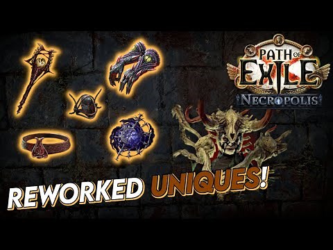 The TIER 17 Boss Drop Uniques in 3.24! | Path of Exile: Necropolis