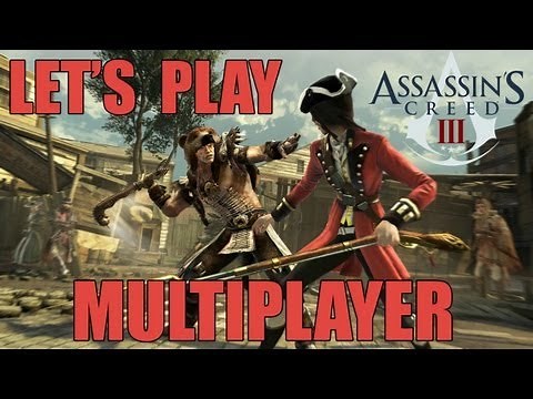 Assassin's Creed III - Let's Play Multiplayer - Assassinate Mode and New Skins