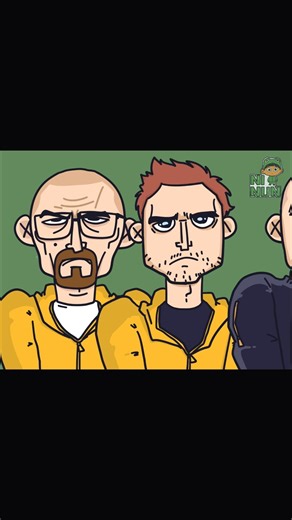 Breaking Bad Dance : Ninnun #animation #shorts #trending #fypシ