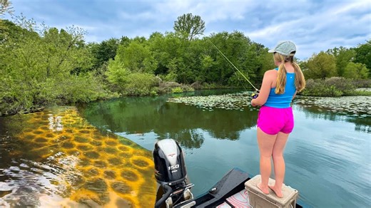 Massive bream bed jackpot discovered loaded with big fish